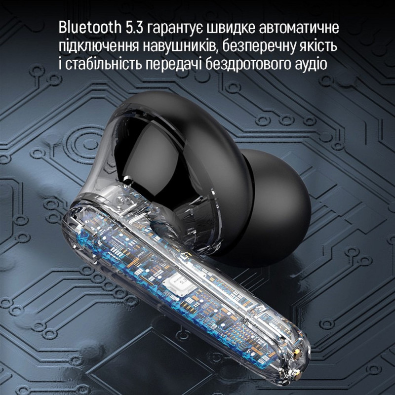 Навушники СolorWay TWS-3 Earbuds Black (CW-TWS3BK)