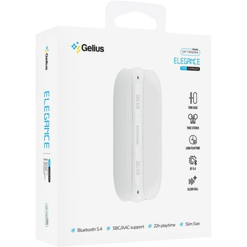 Навушники Gelius Elegance GP-TWS044 White