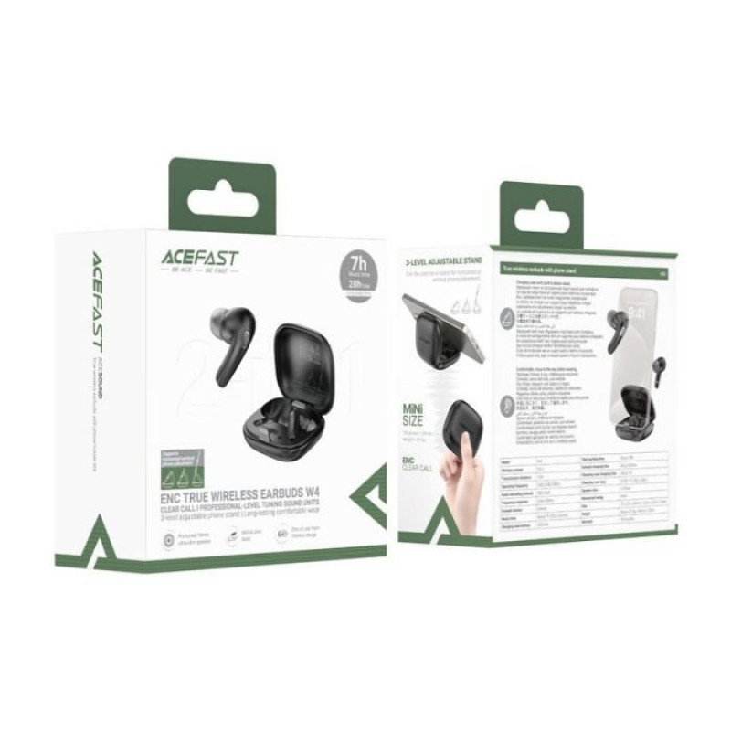 Навушники Acefast W4 black