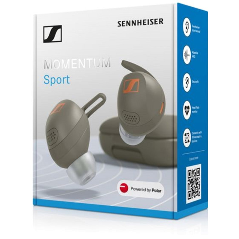 Навушники SENNHEISER MOMENTUM Sport True Wireless Olive (700306)
