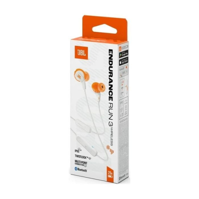 Навушники JBL Endurance Run 3 BT White (JBLENDURRUN3BTWHT)