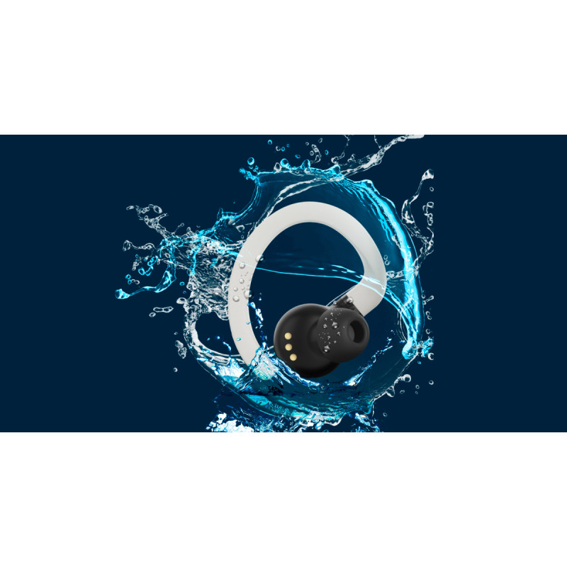 Навушники Canyon OnRun 11 Sport TWS White/Black (CNS-TWS11W)