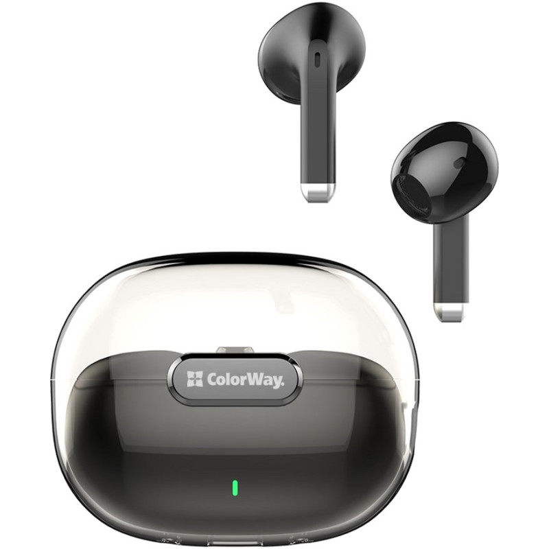 Наушники СolorWay Slim TWS-2 Earbuds Black (CW-TWS2BK)