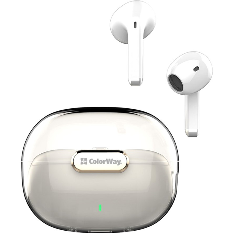 Наушники СolorWay Slim TWS-2 Earbuds White (CW-TWS2WT)