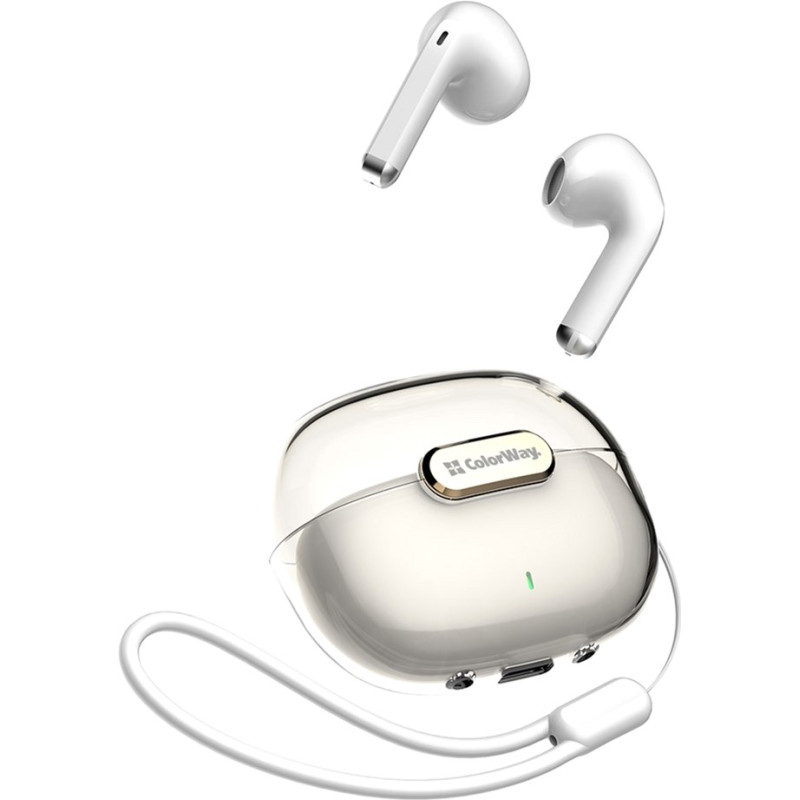 Наушники СolorWay Slim TWS-2 Earbuds White (CW-TWS2WT)