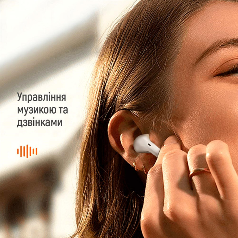 Наушники СolorWay Slim TWS-2 Earbuds White (CW-TWS2WT)
