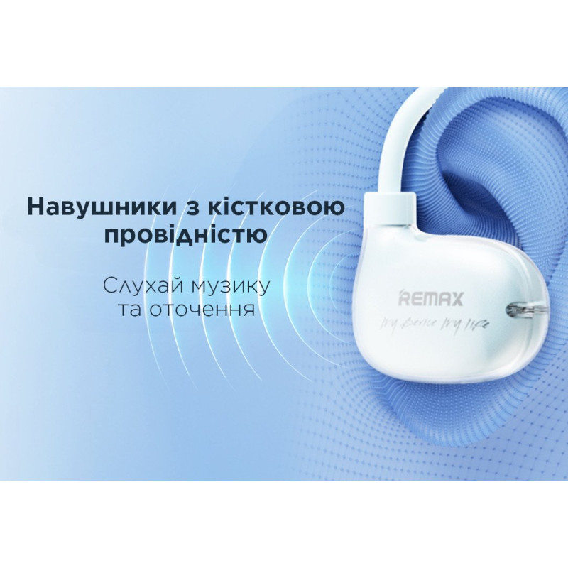 Навушники Remax RB-S15 White (6954851223498)