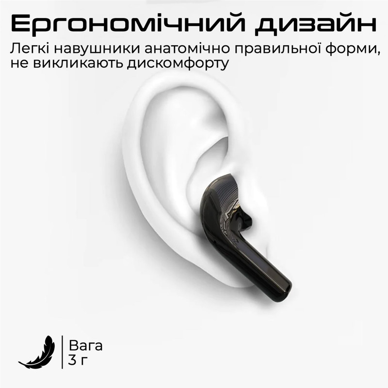 Навушники HiFuture FLYBUDS 3 Milky White