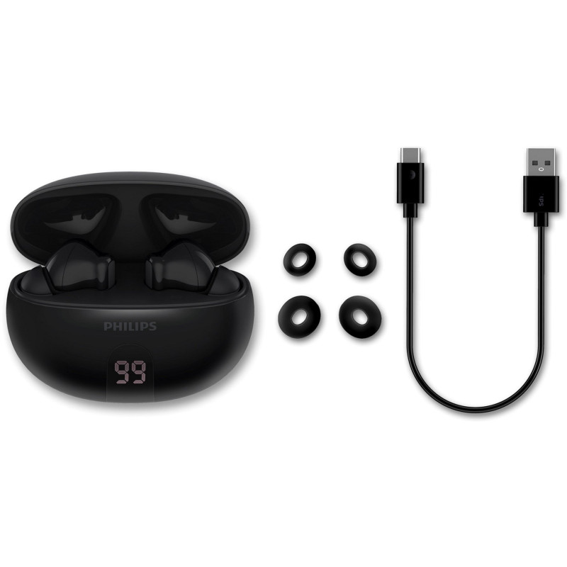Навушники Philips TAT2520BK/00 Wireless Black (TAT2520BK/00)