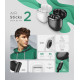 Навушники ERGO BS-740 Air Sticks 2 Black