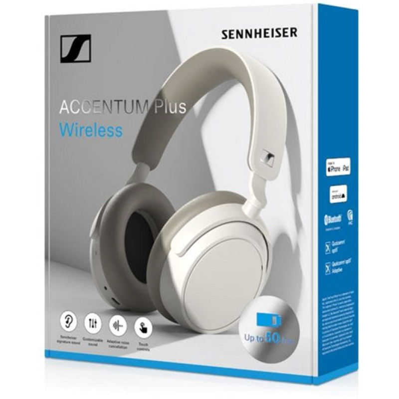 Навушники Sennheiser Accentum Plus Wireless White