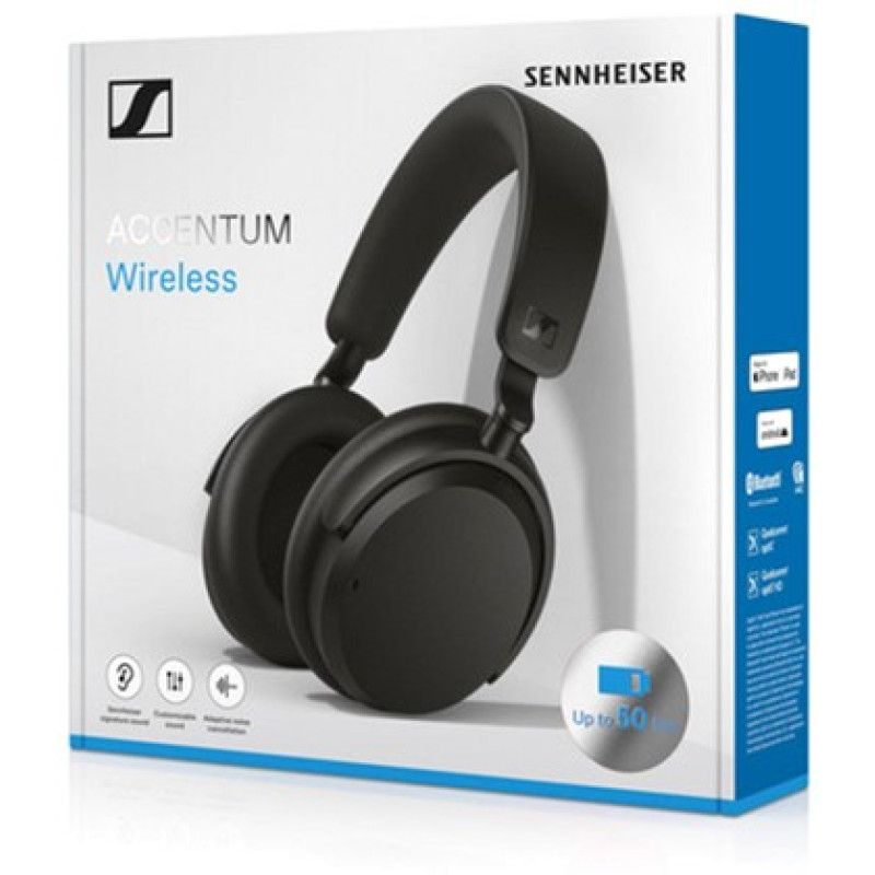 Навушники Sennheiser Accentum Wireless Black