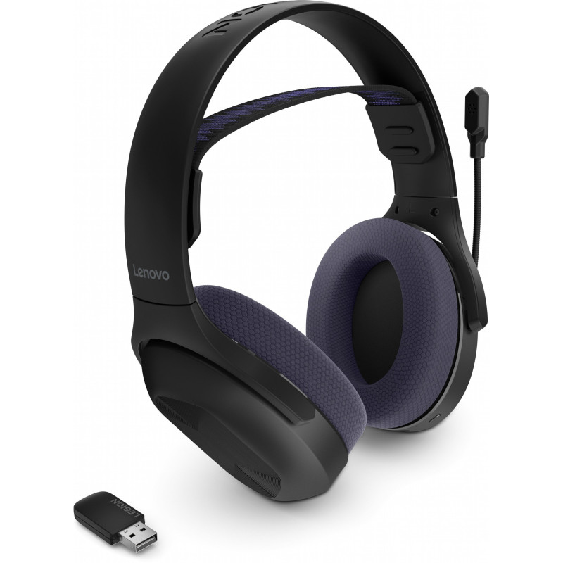 Навушники Lenovo Legion H410 Black/Purple (GXD1R34013)