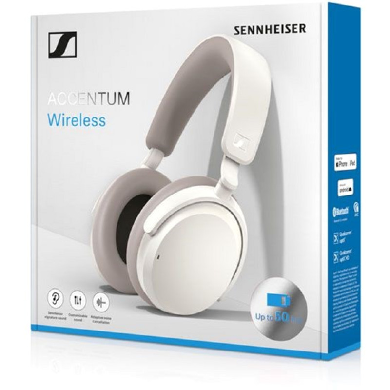 Навушники Sennheiser Accentum Wireless White