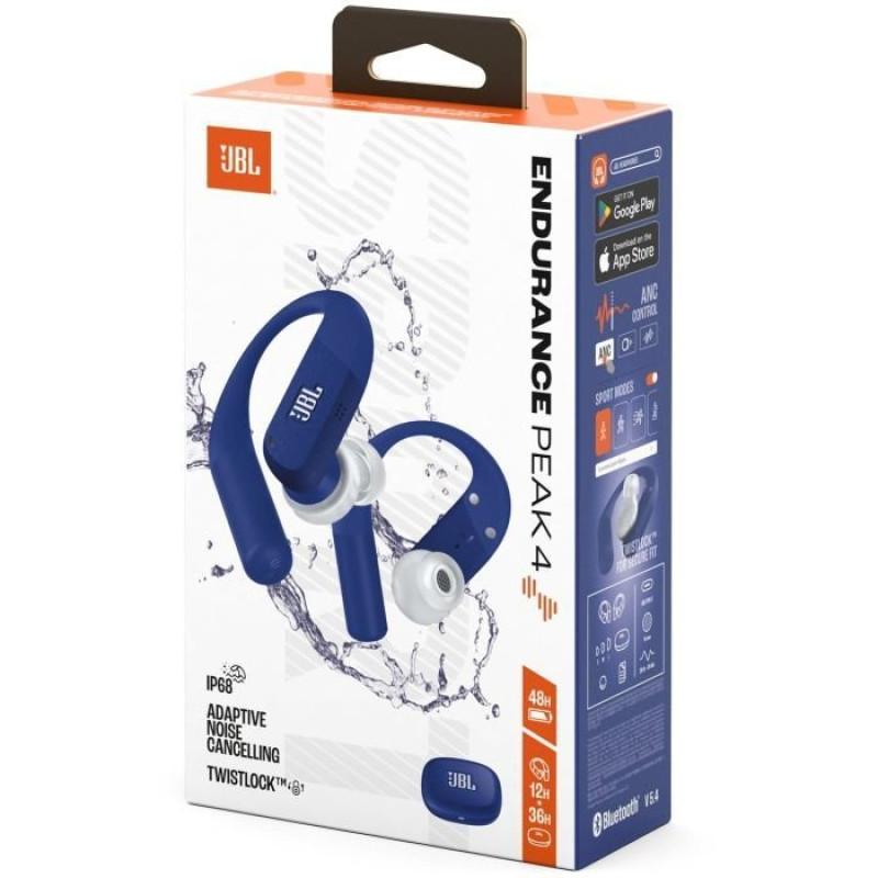 Навушники JBL Endurance Peak 4 Blue (JBLENDUPEAK4BLU)
