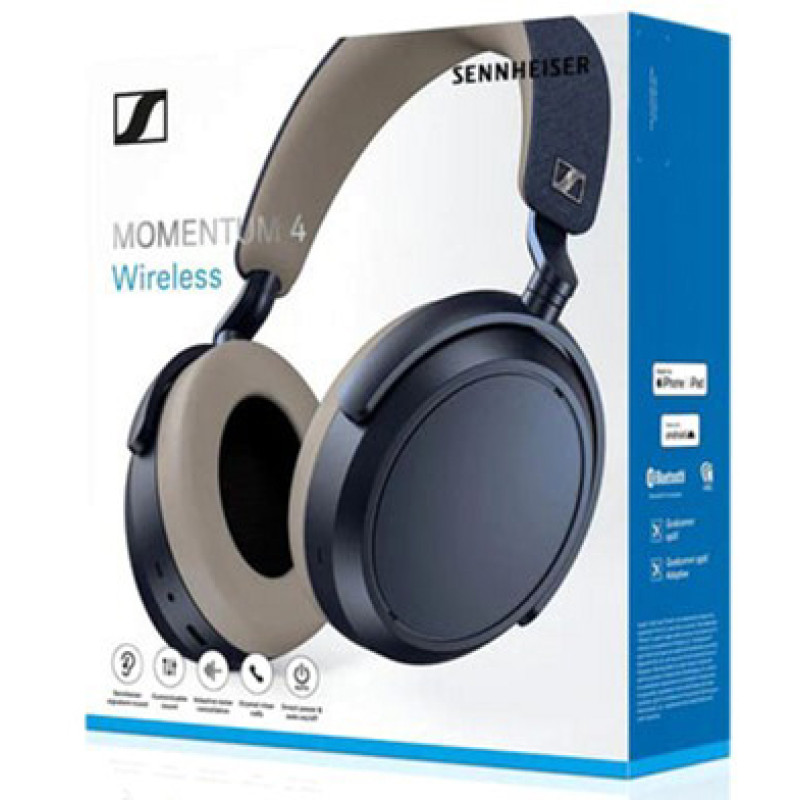 Навушники Sennheiser Momentum 4 Wireless Denim