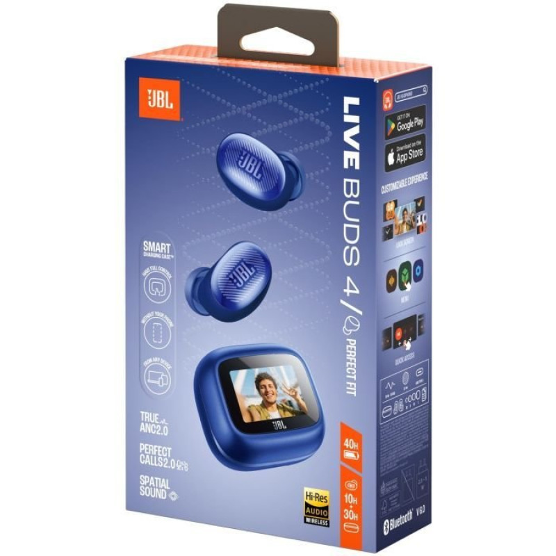 Навушники JBL Live Buds 4 Blue (JBLLIVEBUDS4BLU)