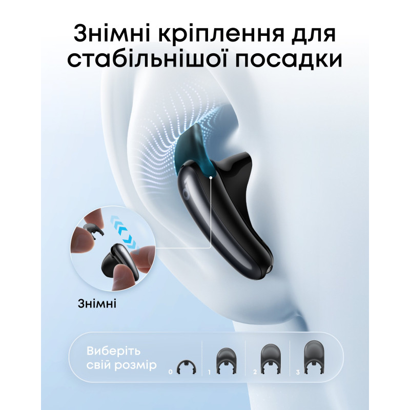 Навушники ANKER SoundСore Liberty Buds Black (D1200G11)