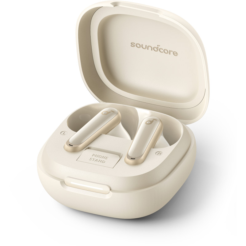 Навушники Anker SoundCore P40i TWS Oat White (A3955G21)