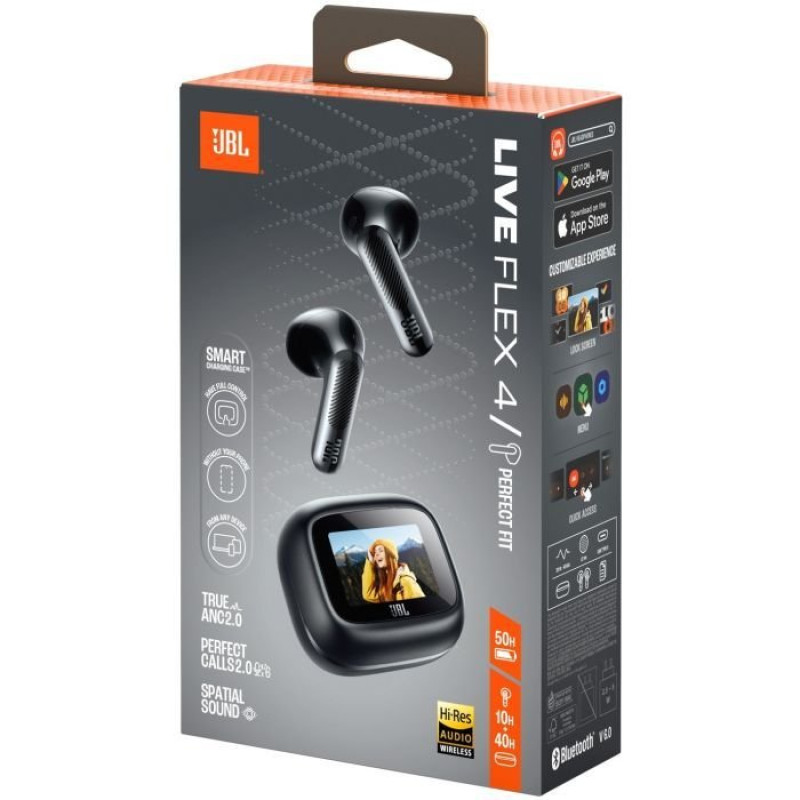 Навушники JBL Live Flex 4 Black (JBLLIVEFLEX4BLK)