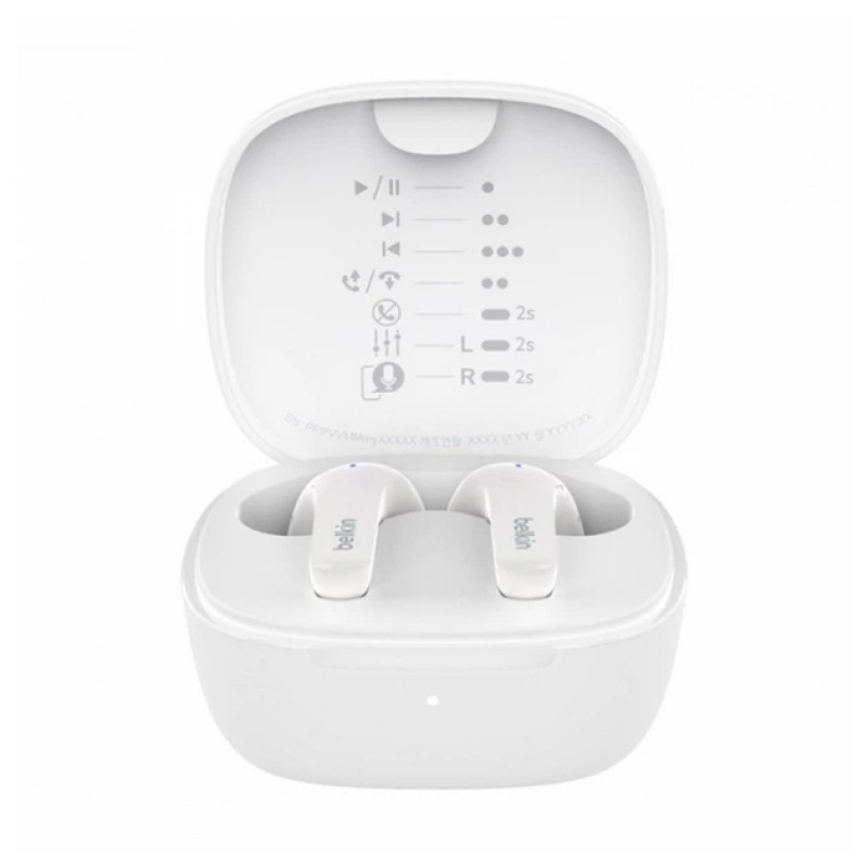 Навушники Belkin Soundform Motion True Wireless White (AUC010BTWH)