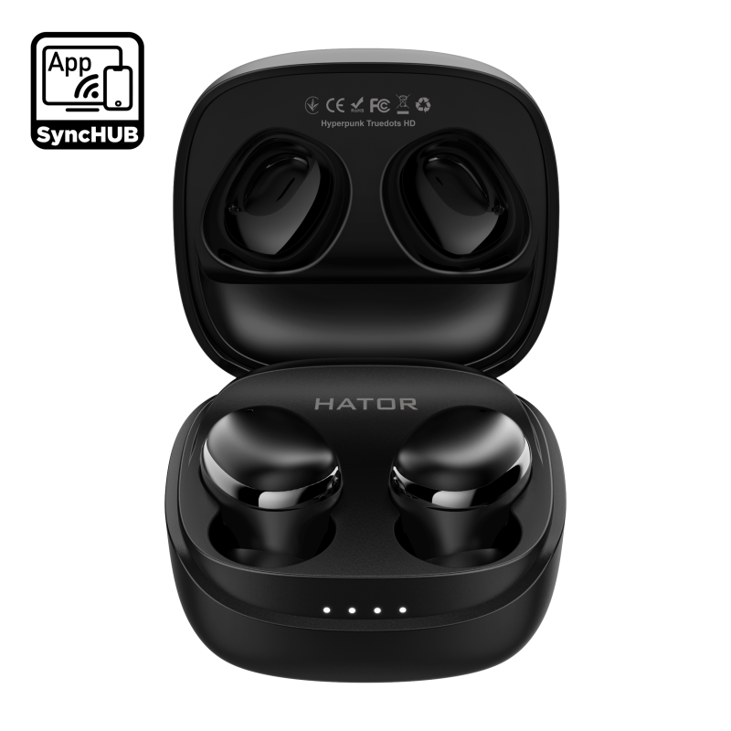 Hator Hyrerpunk Truedots Synchub Black (HTA411)