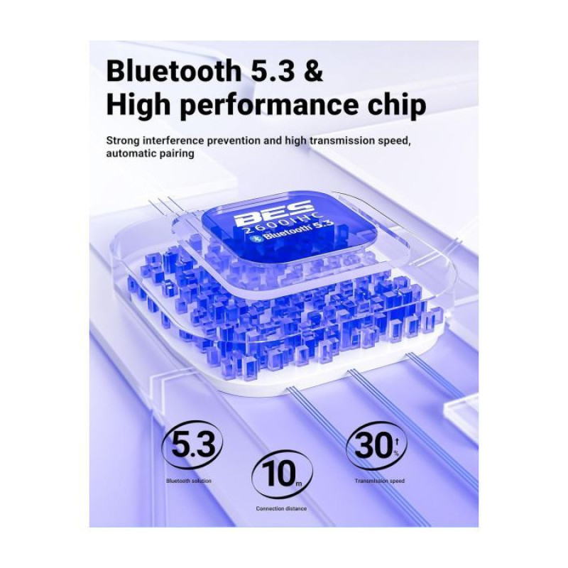 Навушники Acefast T9 grape purple