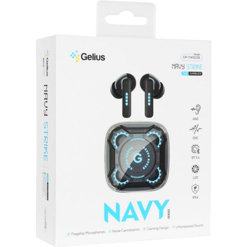 Навушники Gelius GP-TWS039 NavyStrike black