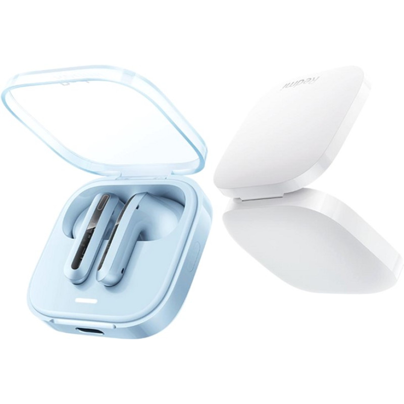 Bluetooth-гарнітура Xiaomi Redmi Buds 6 Active Transparent Blue (BHR8394GL)