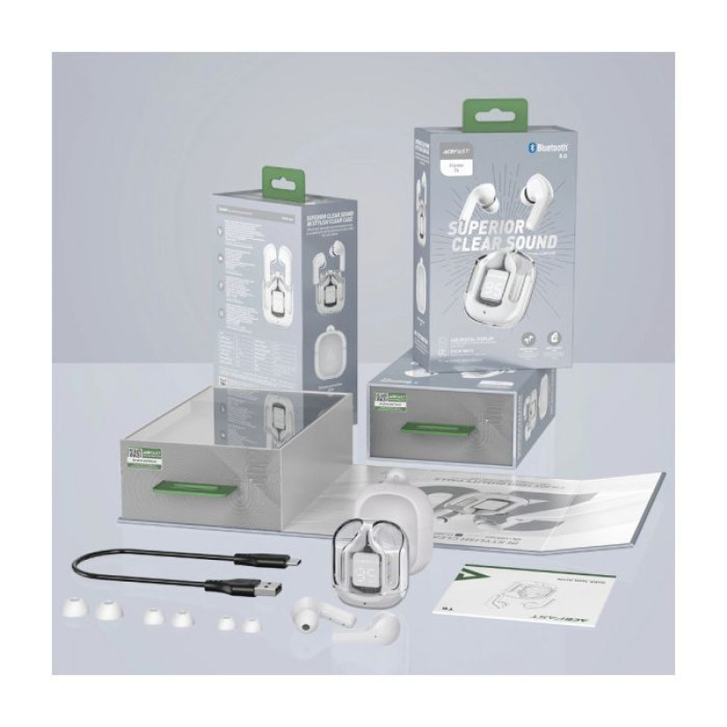 Навушники Acefast T6 modern grey