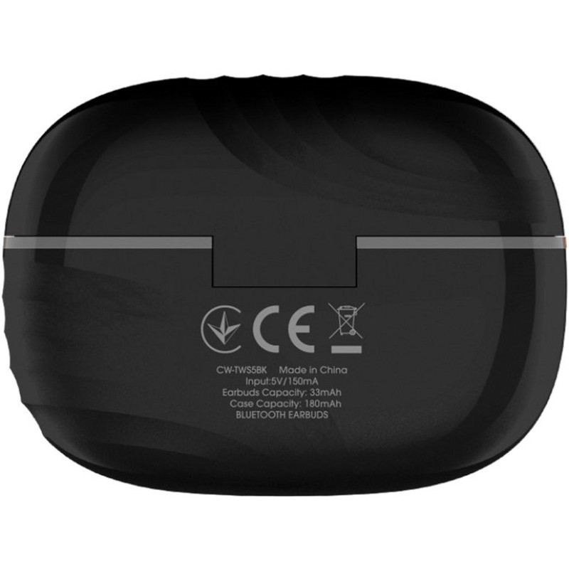 Навушники СolorWay Slim TWS-5 Earbuds Black (CW-TWS5BK)