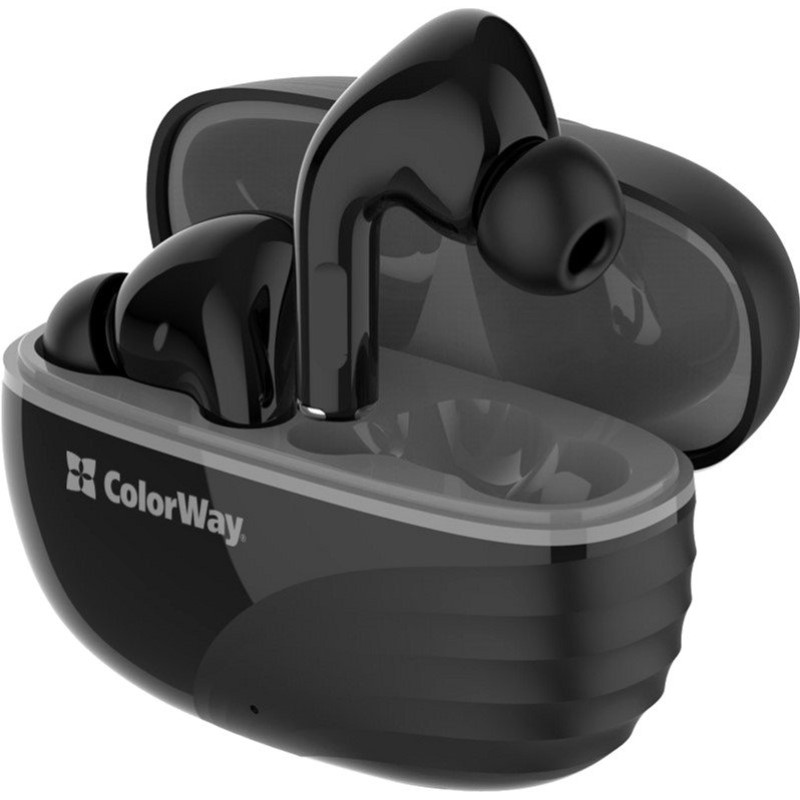 Навушники СolorWay Slim TWS-5 Earbuds Black (CW-TWS5BK)
