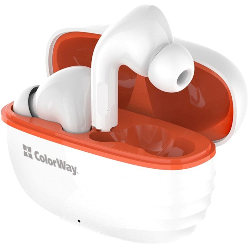 Навушники СolorWay Slim TWS-5 Earbuds White (CW-TWS5WT)