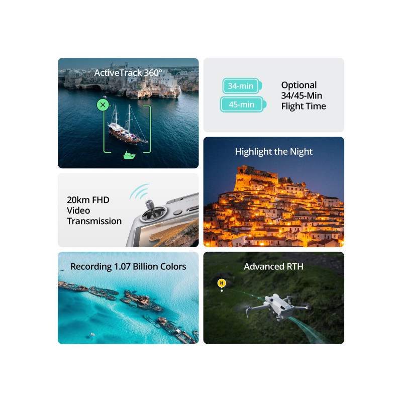 Квадрокоптер DJI Mini 4 Pro з пультом дистанційного керування RC 2 (CP.MA.00000732.01)