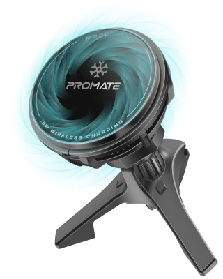 Бездротовий зарядний пристрій Promate MagChill-Ga MagSafe Black (magchill-ga)