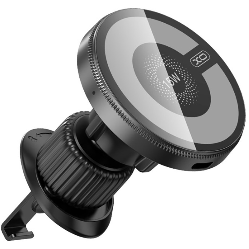 Бездротовий зарядний пристрій XO CX025 Magnetic MagSafe Black (CX025.black)