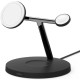 Бездротовий зарядний пристрій Belkin MagSafe 3in1 Wireless Charger, black (WIZ017VFBK)