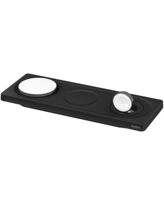 Бездротовий зарядний пристрій Belkin 3in1 MagSafe PRO Black (WIZ016VFBK)