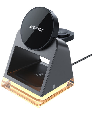 Бездротовий зарядний пристрій Acefast Wireless QI 3in1 15W E17 (6974316282815)