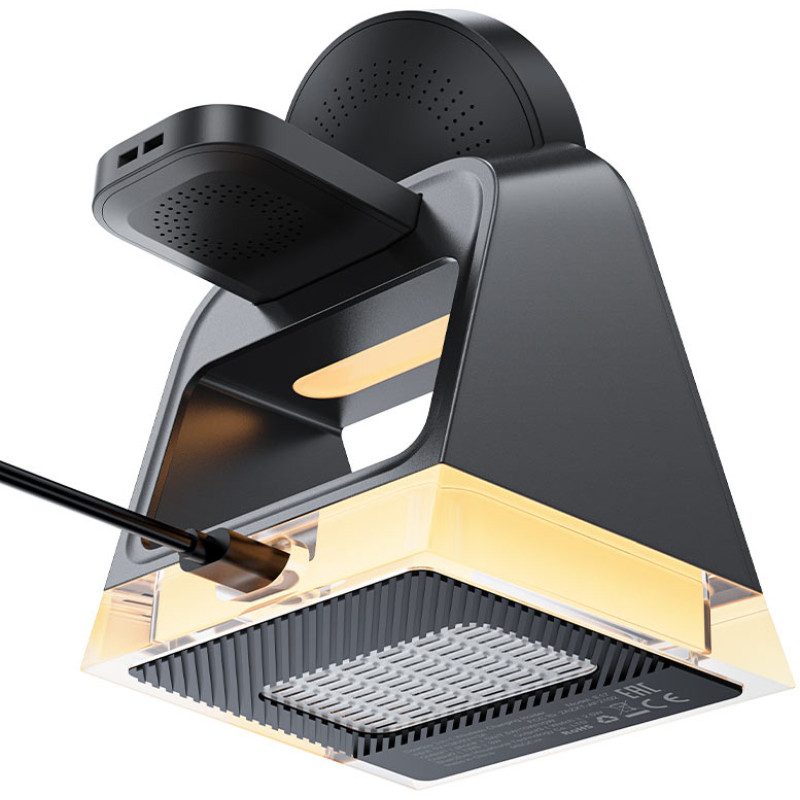 Бездротовий зарядний пристрій Acefast Wireless QI 3in1 15W E17 (6974316282815)