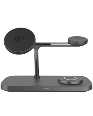 Бездротовий ЗП Proove Magnetic Field Pro 3 in 1 Qi2 black (WSMP15002001)