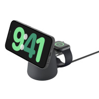 Бездротовий зарядний пристрій Belkin Boost Up Charge Pro 2-in-1 Black (WIZ020VFH36)