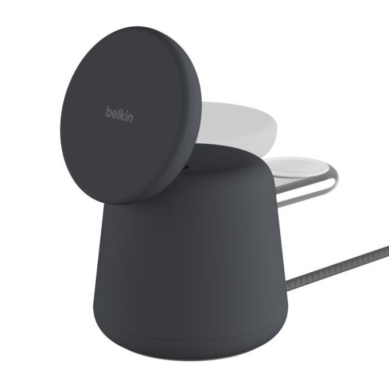 Бездротовий зарядний пристрій Belkin Boost Up Charge Pro 2-in-1 Black (WIZ020VFH36)
