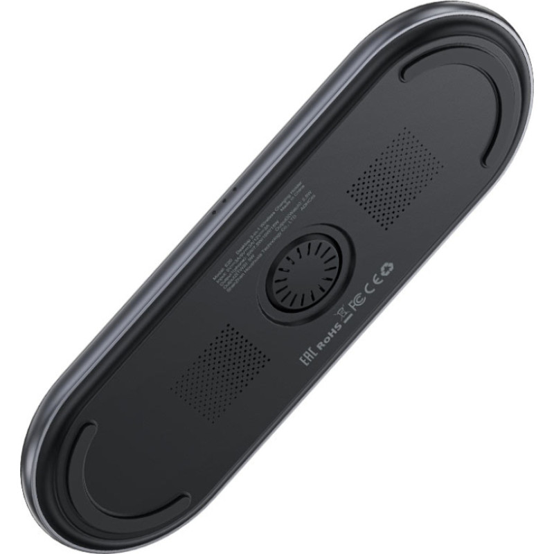 Бездротовий зарядний пристрій Acefast E19 Wireless QI 3in1 15W Black (6974316283096)