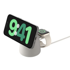 бездротовий зарядний пристрій Belkin 2in1 MagSafe Charge Station White (WIZ020VFH37)