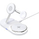Зарядний пристрій Armorstandart Wireless Charging H101 3 in 1 Magnetic White (ARM78102)