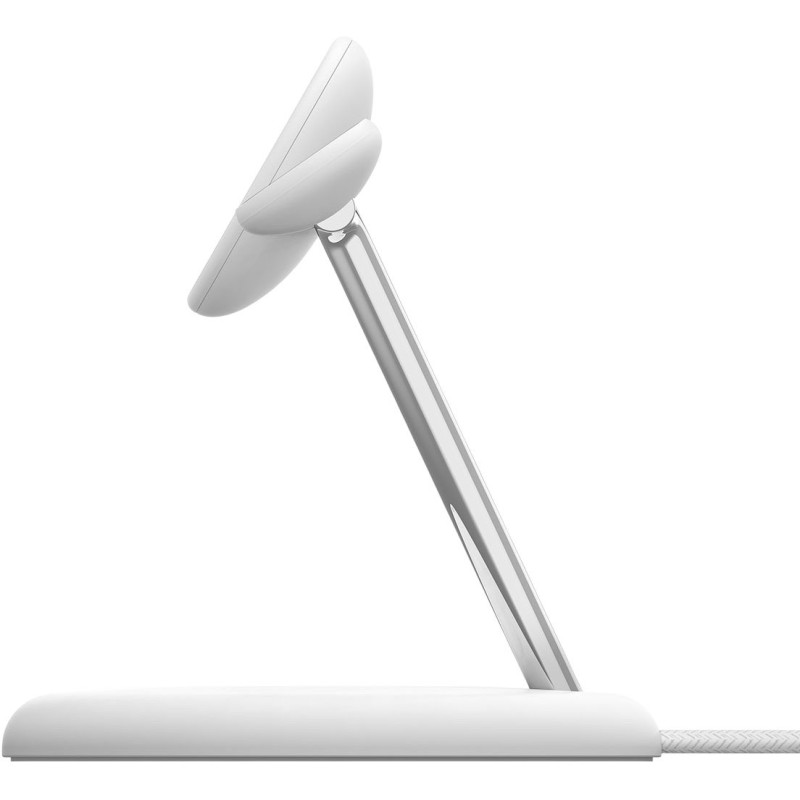 Зарядний пристрій Belkin 3в1 Magnetic Adjustable Pad Qi2 15Вт (WIZ023VFWH)