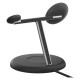 Зарядний пристрій Belkin 3в1 Magnetic Adjustable Pad Qi2 15Вт (WIZ023VFBK)