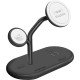 Бездротова зарядна станція Promate Synergy-Pro MagSafe 57W Black