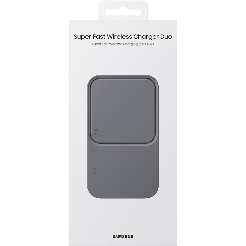 Бездротова зарядка SAMSUNG 15W Wireless Charger Duo EP-P5400BBEGEU
